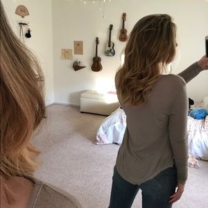 Urban Outfitters Tan Long Sleeve